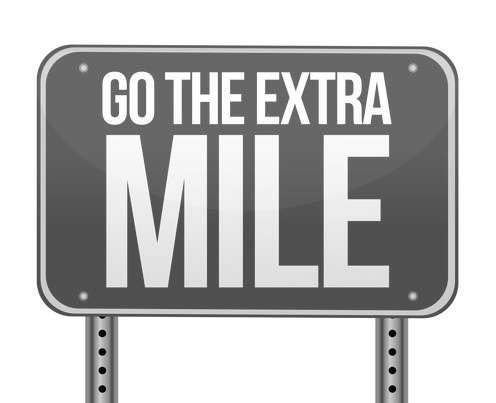 go the extra mile illustration design